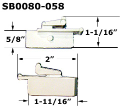 SB0080 - Slide Bolts                                                  