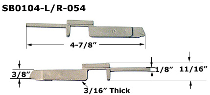 SB0104 - Slide Bolts                                                  