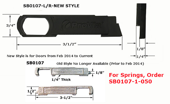 SB0107NEW - Slide Bolts                                               