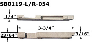 SB0119 - Slide Bolts                                                  