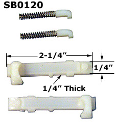 SB0120 - Slide Bolts                                                  