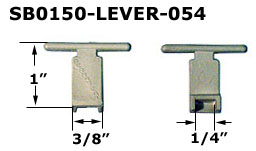 SB0150-LEVER - Slide Bolts                                            