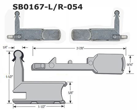 SB0167 - Slide Bolts                                                  