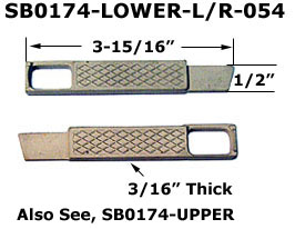 SB0174-LOWER - Slide Bolts                                            