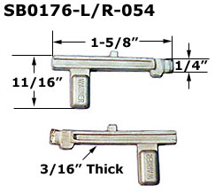 SB0176 - Slide Bolts                                                  