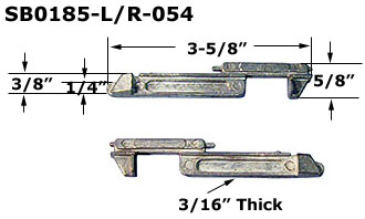 SB0185 - Slide Bolts                                                  