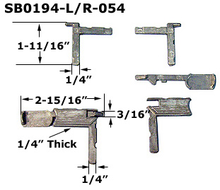 SB0194- Slide Bolts                                                   