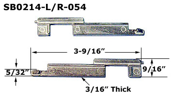 SB0214 - Slide Bolts                                                  