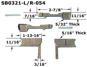 SB0321 - Slide Bolts                                                  