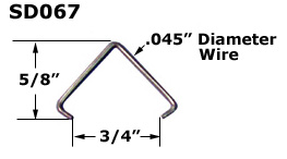 SD067 - Storm Door Clips                                              