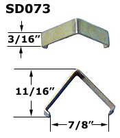 SD073 - Storm Door Clips                                              