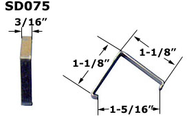 SD075 - Storm Door Clips                                              