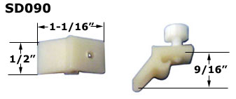 SD090 - Storm Door Clips                                              