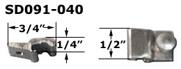 SD091 - Storm Door Clips                                              