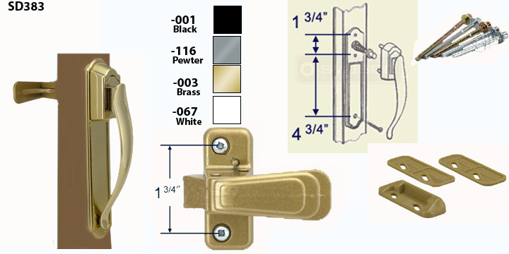 SD383 - Storm Door Handles                                            