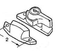 SL1086 - Security Window Hardware                                     