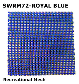 SWRM72 (Royal Blue) - Screen Wire (Recreational Mesh)                 