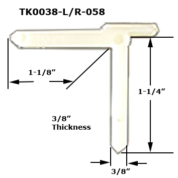 TK0038 - Tilt Corner Keys                                             