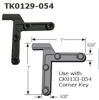 TK0129 - Tilt Corner Keys                                             