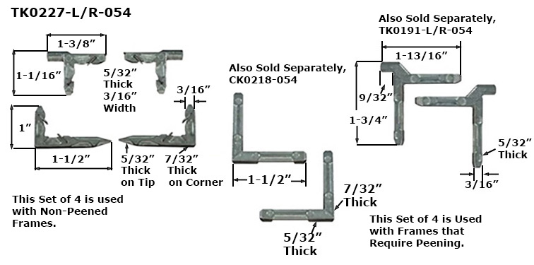 TK0227 - Tilt Corner Keys, Larson                                     