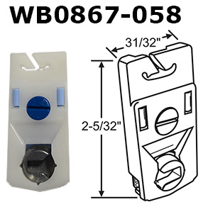 WB0867 - Tube Balance Accessories, Pivot Bar                          