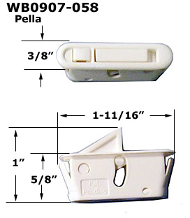 WB0907 - Vent Stop, Night Latch                                       