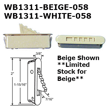 WB1311 - Vent Stop, Night Latch                                       