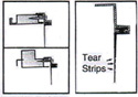 WS0204 - Sure-Fit Bug Strip for Sliding Screen Doors                  