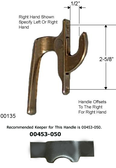 00135 - Casement Locking Handles                                      