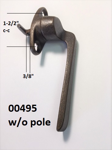 00495-W/O Pole Cam Handle                                             