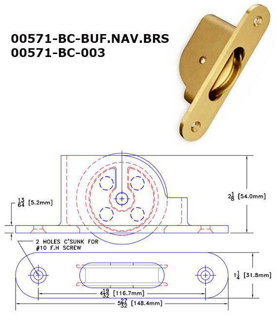 00571BC - Sash Pulleys, Weights & Accessories                         