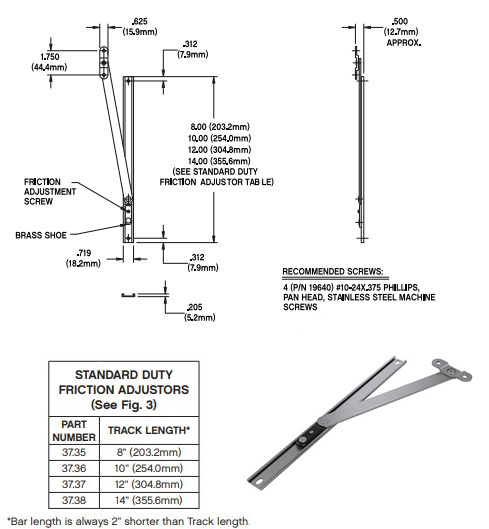37.36 - Hinge Assemblies & Vent Arms                                  