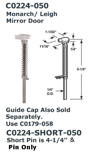 C0224 - All Metal Bi-Fold Pivot Pins                                  