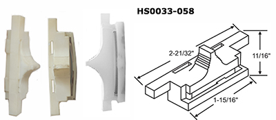 HS0033 - Horizontal Sliding Window Latches                            