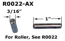 R0022-AXLE - Ball Bearing Rollers                                     