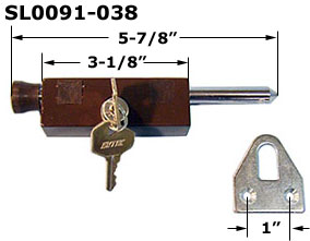 SL0091 - Security Patio Door Hardware                                 