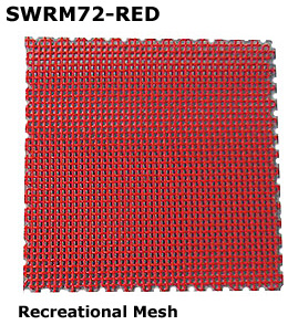SWRM72 (Red) - Screen Wire (Recreational Mesh)                        