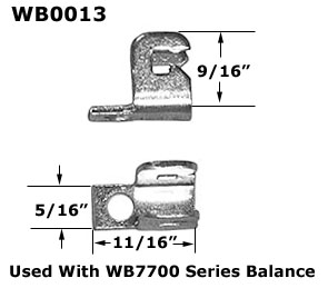 WB0013 - Tube Balance Accessories                                     