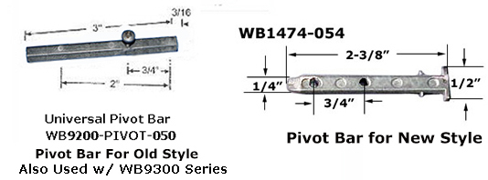 WB9200BAR - Constant Force Balance, Pivot Bar                         