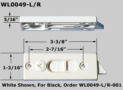 WL0049 - Tilt Latch Assembly                                          